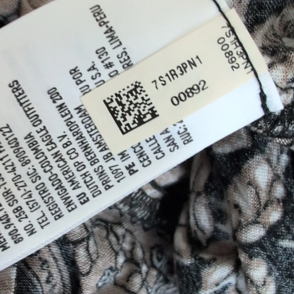 American Eagle Flowy Wide Leg Pants Size Small - Picture 6 of 9